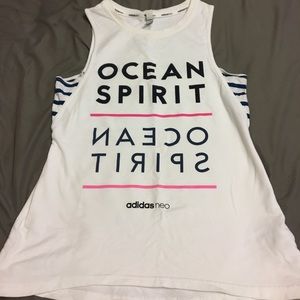 Women's Adidas Muscle Shirt Size Medium